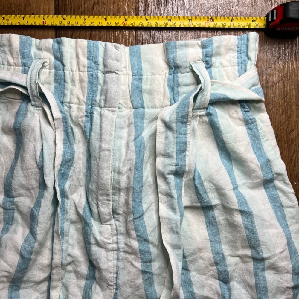 Faherty Cypress Short 100% linen shorts Size S - Picture 9 of 9